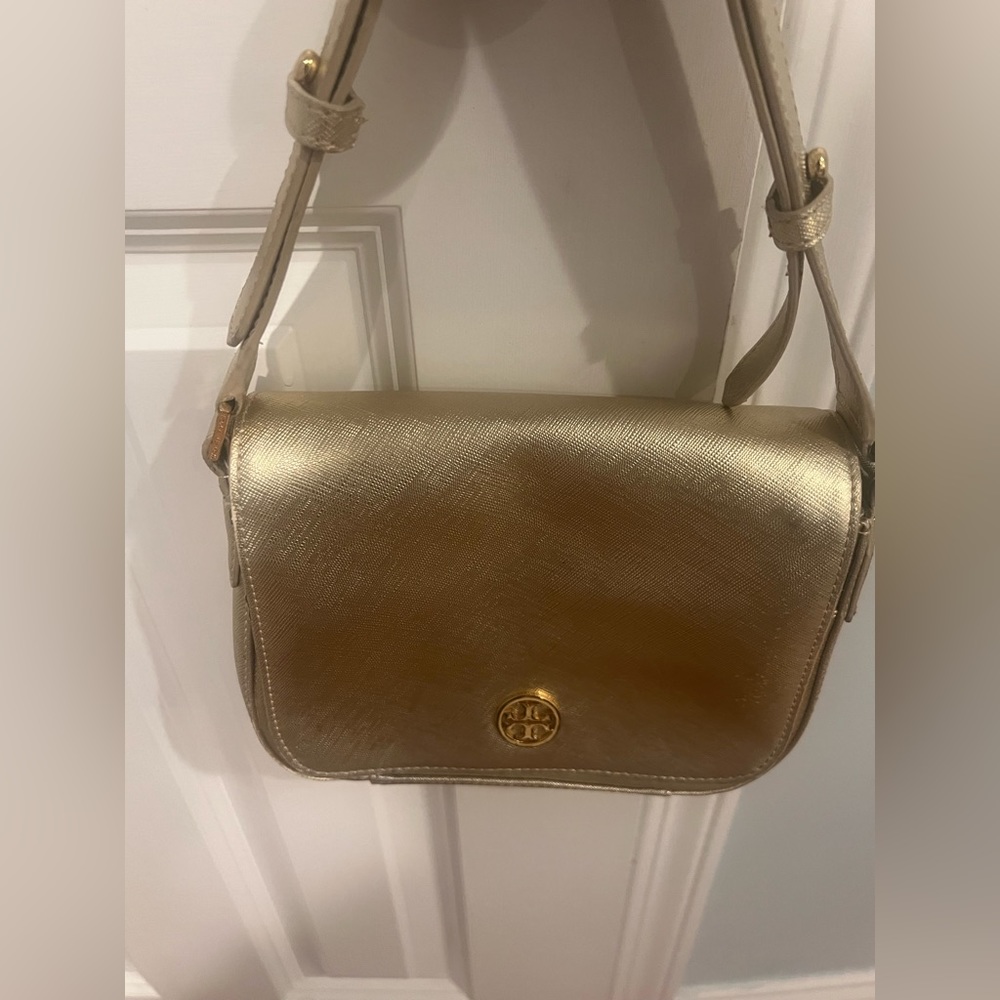 Tory Burch Gold Bag